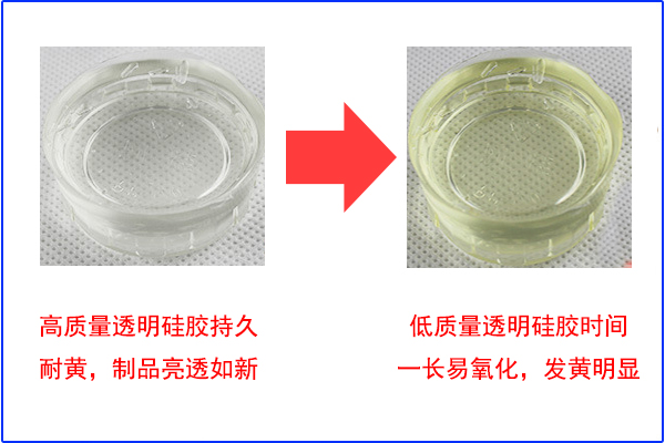 高透硅膠制品發(fā)黃，你可接受？